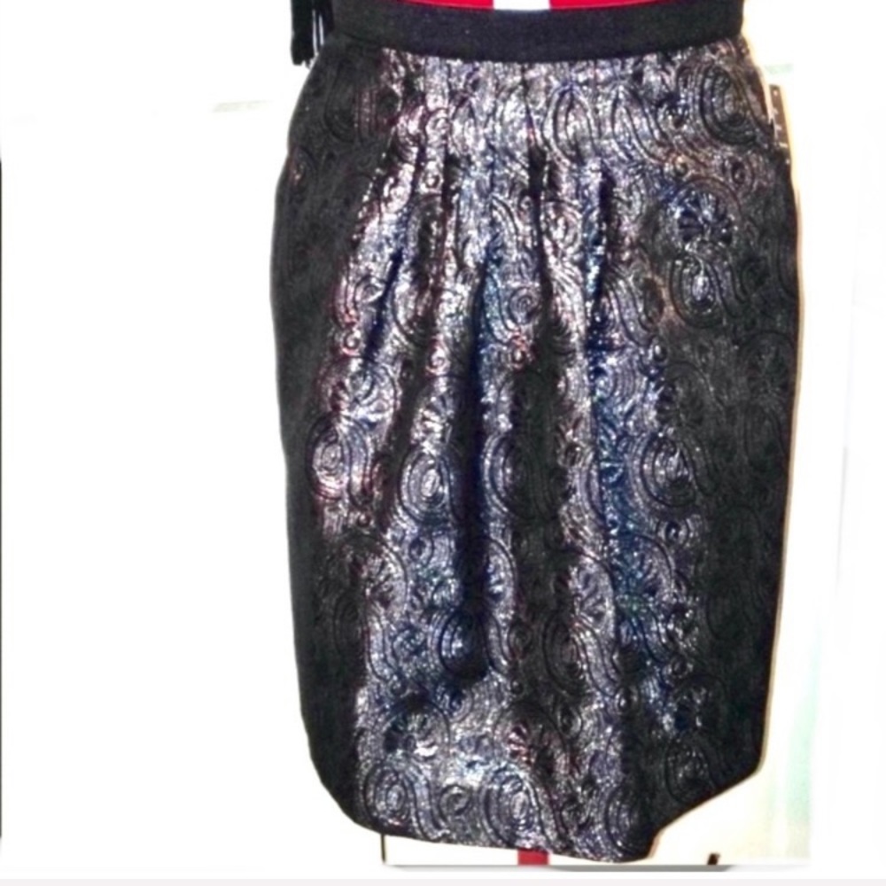 Lux Lame Eveningwear Skirt  Designer 2 B Rych